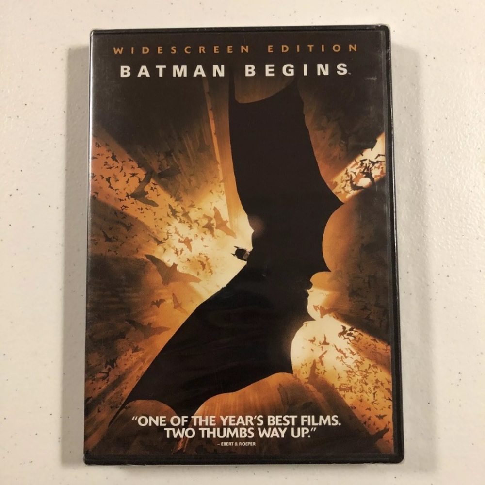 NEW  Batman Begins 2005 Widescreen Edition DVD